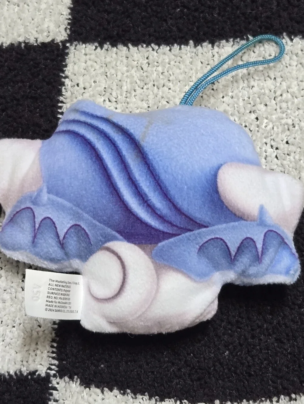 McDonalds Yu-Gi-Oh! x Hello Kitty Cinnamoroll as Blue-Eyes White Dragon Plushie